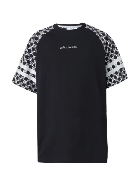 Carlo Colucci Tricou negru alb