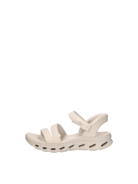 Skechers Sandały Go Walk Glide-Step Sandal beżowy