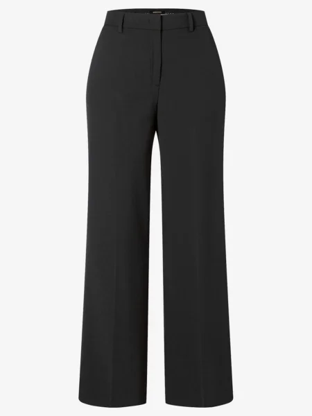 MORE & MORE Pantaloni cu dungă negru