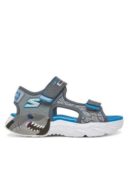 Сандалии Skechers серые