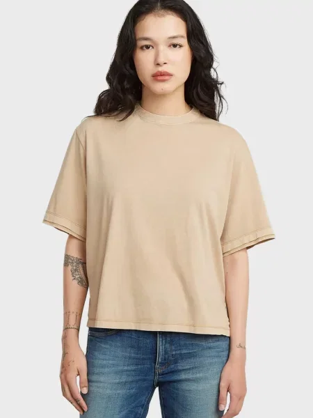 Футболка G-star Raw бежева