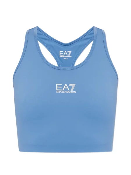 Top Ea7 Emporio Armani cu imagine albastru