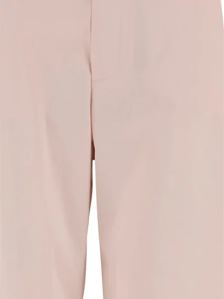 Pantaloni Sa Su Phi cu picior lat roz