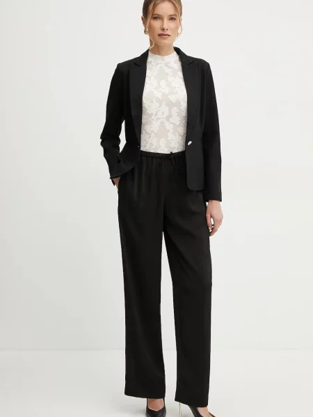 Піджак Morgan VELO однобортний однотонний VELO чорний