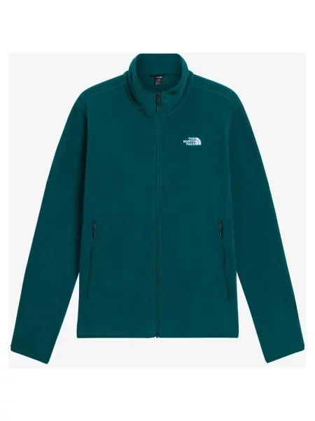 Polar The North Face Glacier Fleece Full Zip zielono-niebieski S niebieska