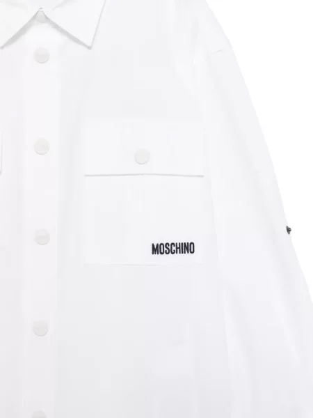 Koszula dziecięca Moschino biała