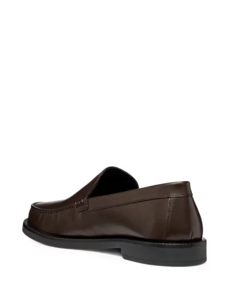 Pantofi loafer Geox din piele maro