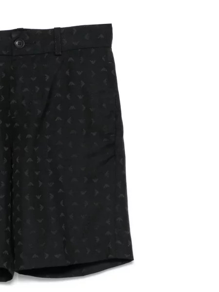 Dětské kraťasy Emporio Armani modré