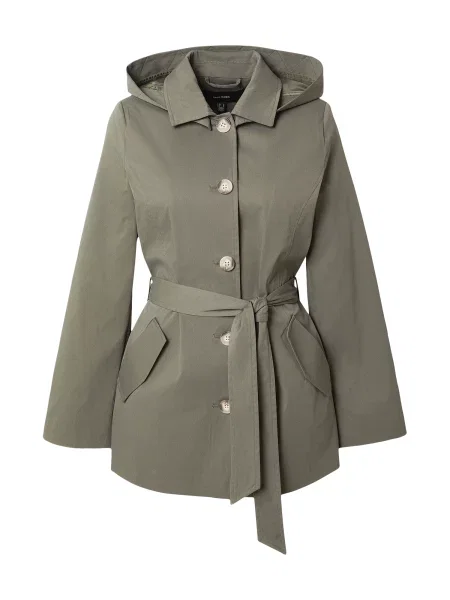 VERO MODA Palton de primăvară-toamnă VMCHELSEA închis verde