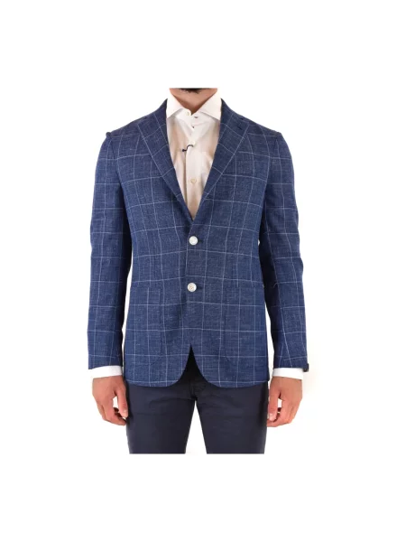 Marynarka Barba Napoli niebieska