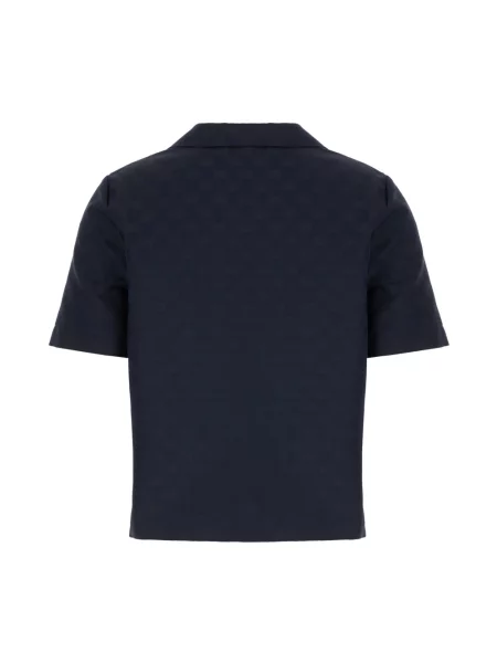 Koszulka polo Gucci niebieska