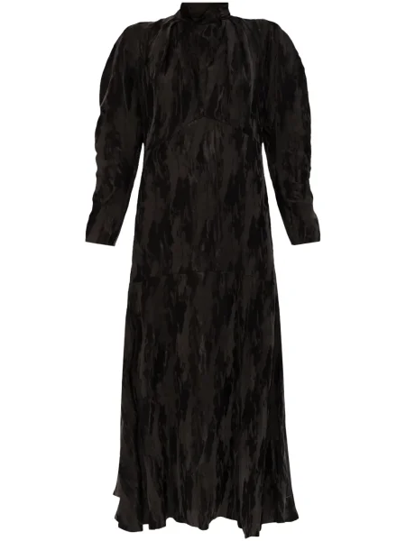 Maksi sukienka maxi Iro garniturowa czarna