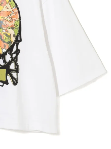 Tricou Undercover cu imagine alb