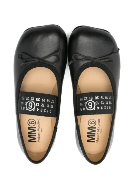 Balerinki dziecięce Mm6 Maison Margiela czarne