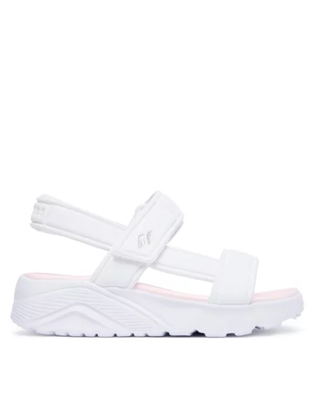 Sandały Skechers białe