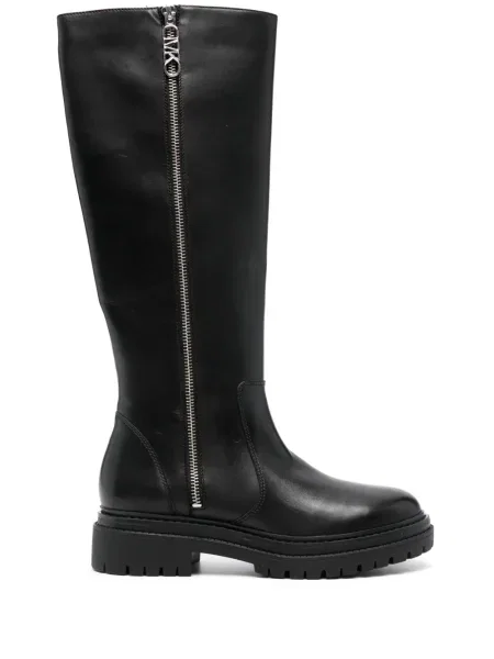Pantofi loafer Michael Michael Kors din piele cu imagine negru