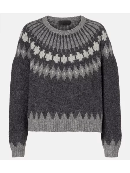 Pulover Nili Lotan de lână gri