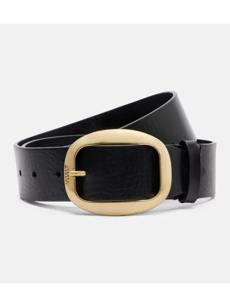 Curea Isabel Marant din piele negru
