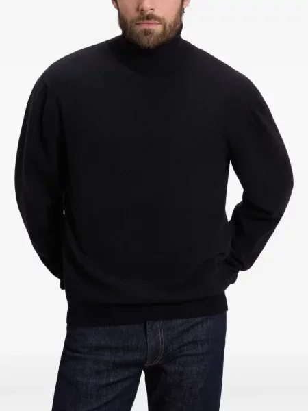 Pulover Woolrich de lână negru