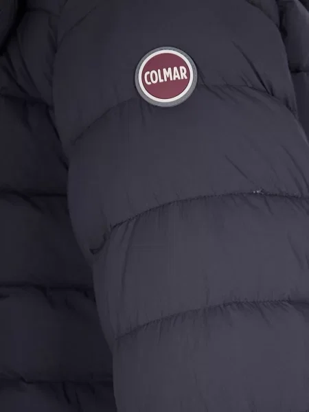 Palton Colmar cu glugă negru