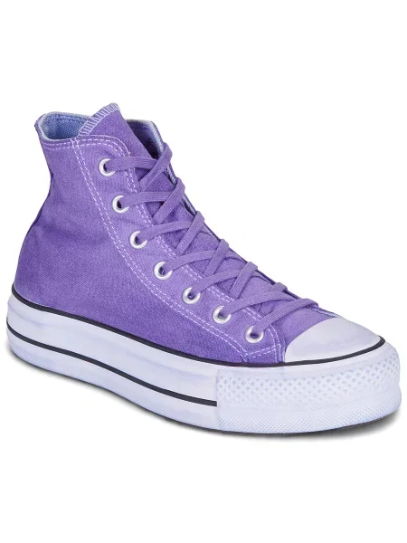 Pantofi Converse din canvas violet