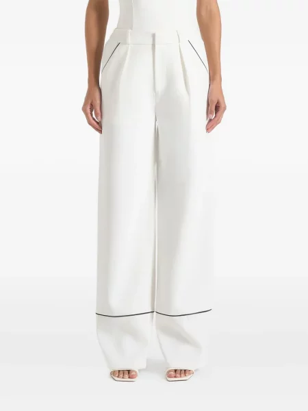 Pantaloni Manière De Voir alb