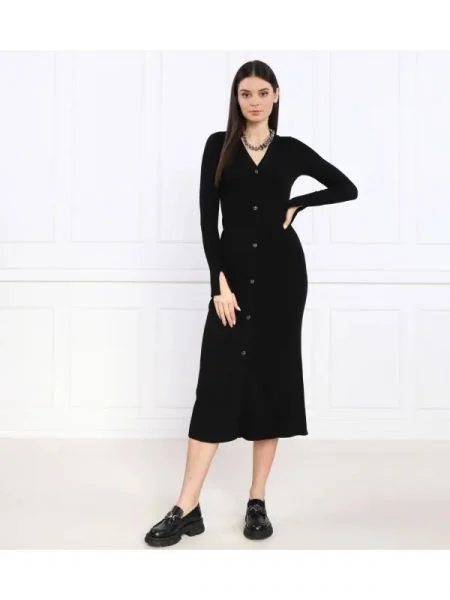 HUGO Rochie Sovitela negru