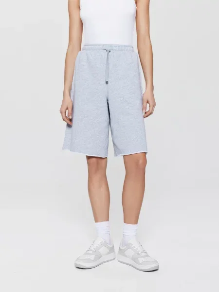 Шорти PRPY бавовна/поліестер сірий