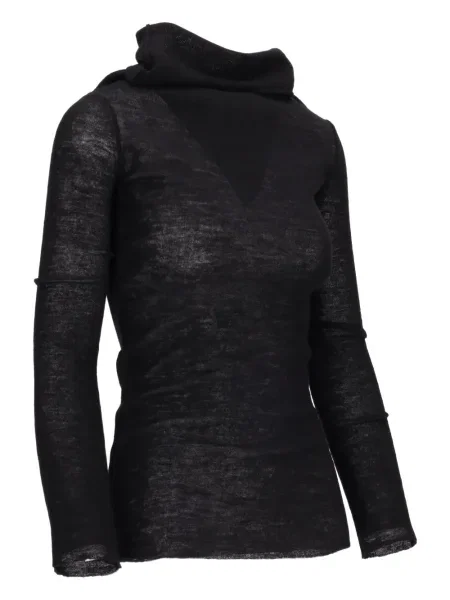 Pulover Ann Demeulemeester lung negru