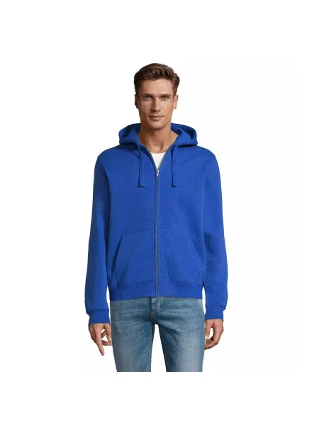Bluza z kapturem i zamkiem błyskawicznym Sol's Spike niebieska