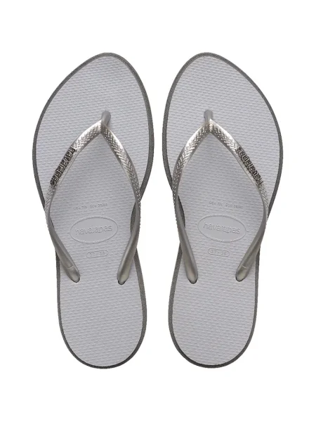Pántos félcipő Havaianas szürke