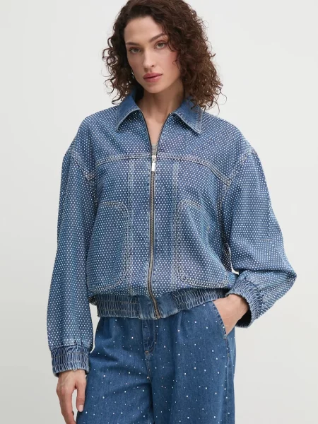 Liu Jo geaca jeans albastru