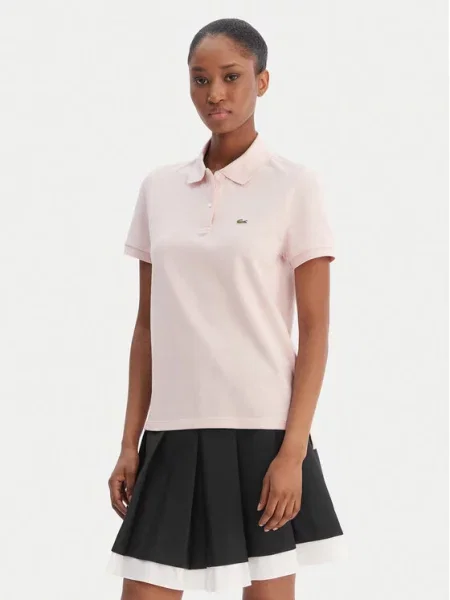 Lacoste Polo różowy