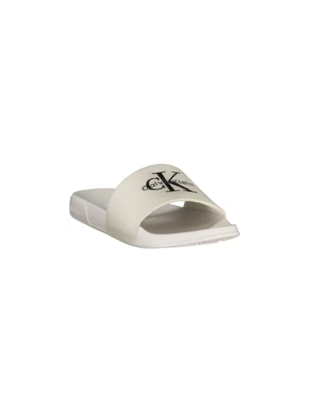 Papuci Calvin Klein alb
