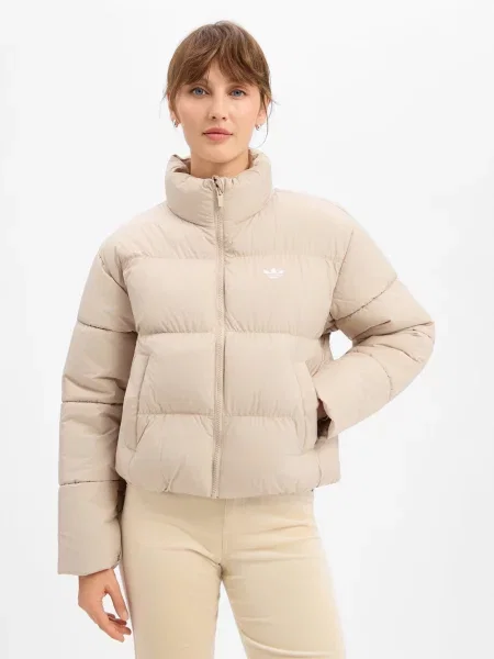 Adidas Kurtka zimowa beżowy