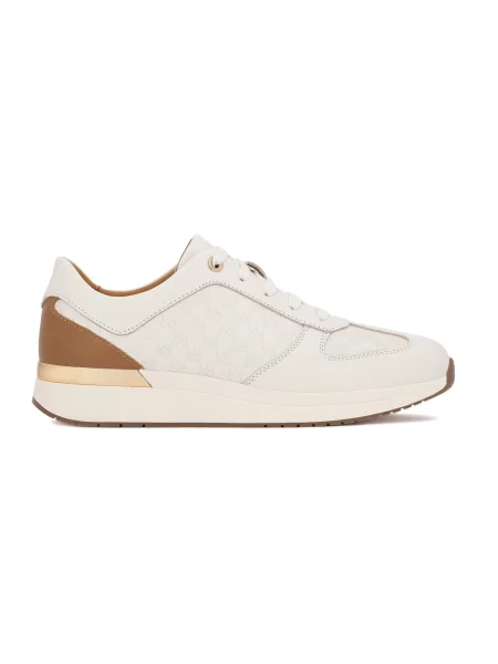 Sneakersy Kazar skórzane beżowe