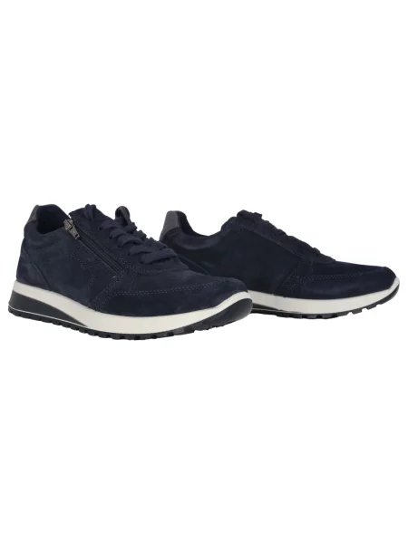 Sneakersy Ara zamszowe niebieskie