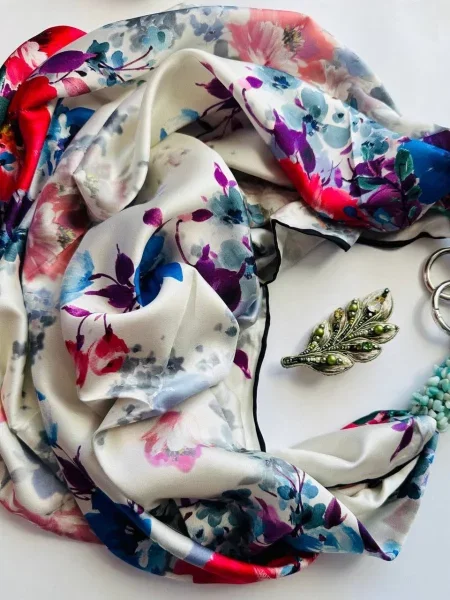 MyScarf Basic Хустка Мультиколор Шовк