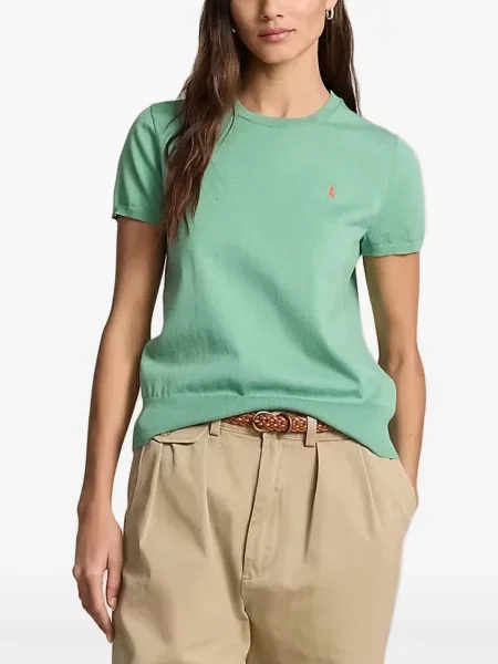 Șosete Polo Ralph Lauren tricotate cu nervuri cu două rânduri de nasturi portocaliu