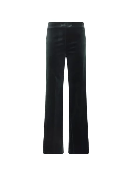 Pantaloni Antonelli de catifea verde