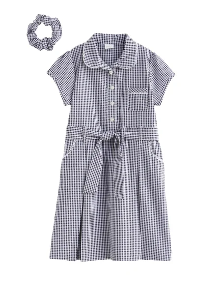Next Rochie bleumarin alb