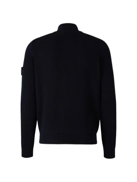 Pulover Stone Island cu strasuri albastru