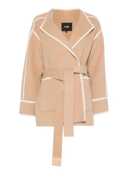 Marynarka Maje brązowa