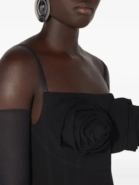 Rochie maxi Jean Paul Gaultier negru