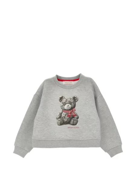 Sweter dziecięcy Monnalisa szary