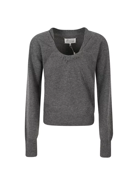 Sweter Maison Margiela szary