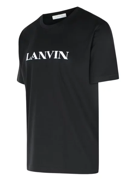 Tricou Lanvin cu imagine negru