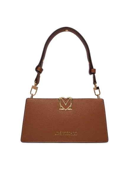 Geantă LOVE MOSCHINO maro