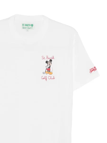 Tricou Mc2 Saint Barth cu imagine alb