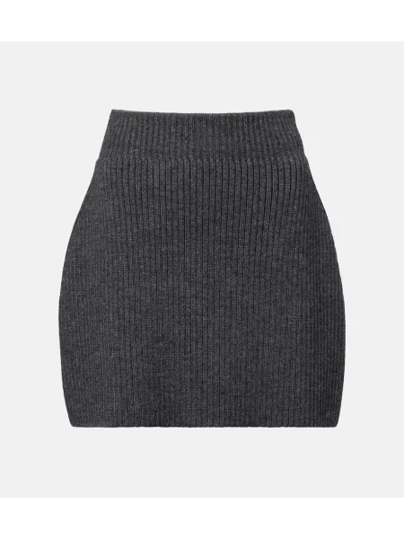 Fustă Givenchy de lână gri